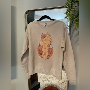 Pumpkin spice latte sweater